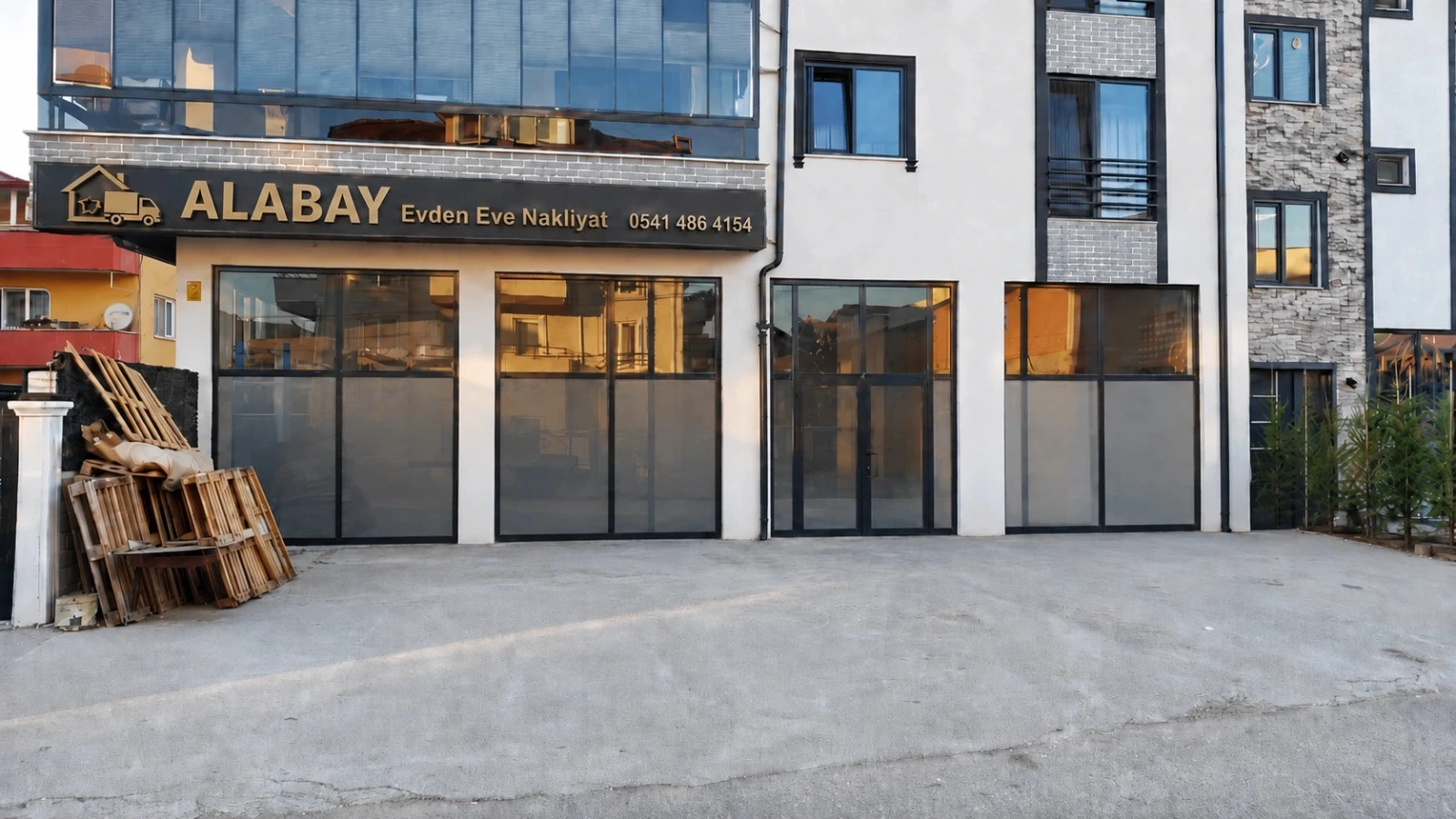 Alabay Evden Eve Nakliyat Serdivan ofisi ve tabelası
